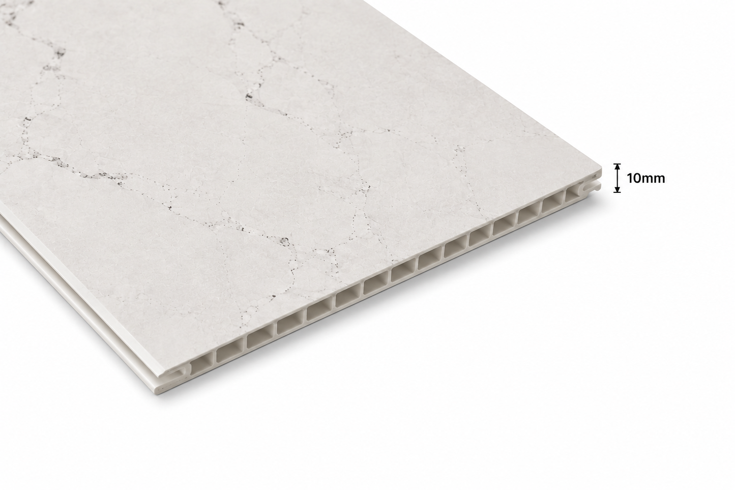 Luxury Platinum Whisper Matt PVC Kitchen Shower Wall Panel 2400mm x 1000mm x 10mm