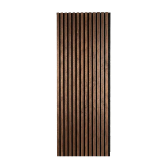 Acoustic Slat Wooden Decorative Natural Oak Wall Panel 2.4m x 0.6m