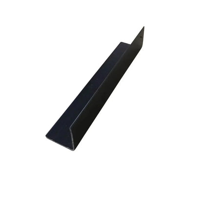 L Shape Black Trim For PVC Waterproof Shower Wall Panel 2400mm x 10mm