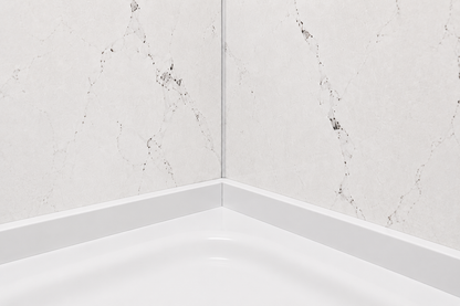 Luxury Platinum Whisper Matt PVC Kitchen Shower Wall Panel 2400mm x 1000mm x 10mm