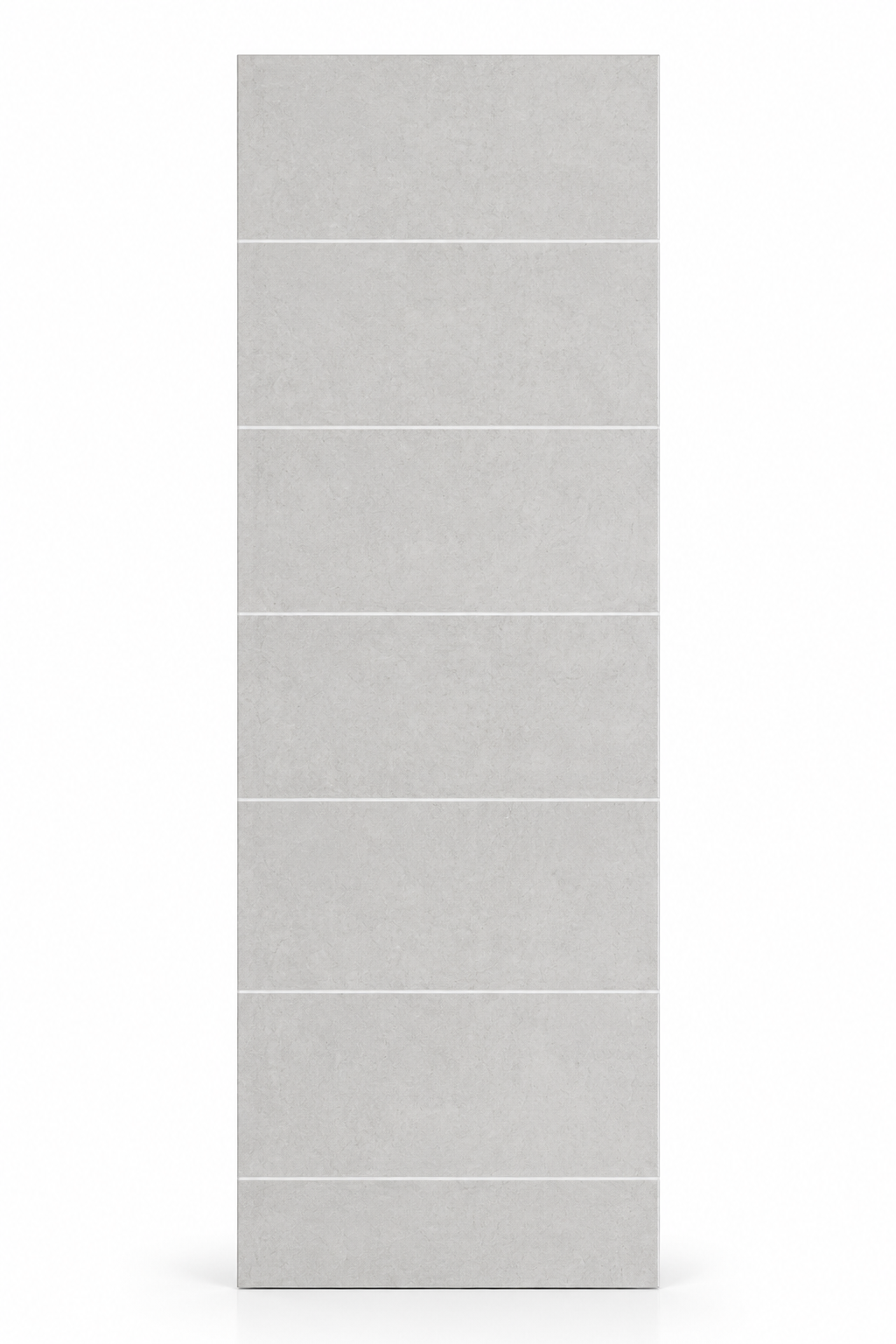 Concrete White Tile Effect Gloss Finish PVC Kitchen Shower Wall Panel 2400mm x 600mm x 10mm