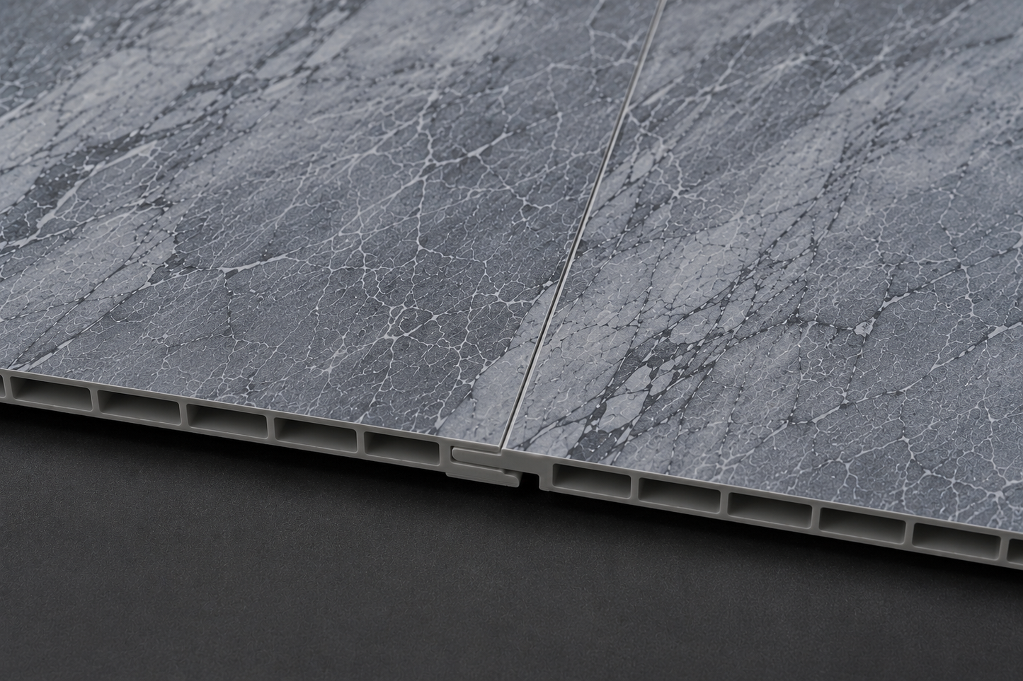 London Mist Slate Matt PVC Kitchen Shower Wall Panel 2400mm x 1000mm x 10mm
