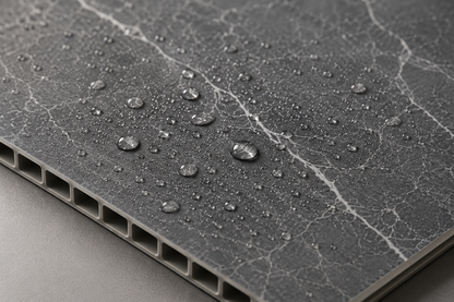 Deluxe Pieta Anthracite Matt PVC Kitchen Shower Wall Panel 2400mm x 1000mm x 10mm
