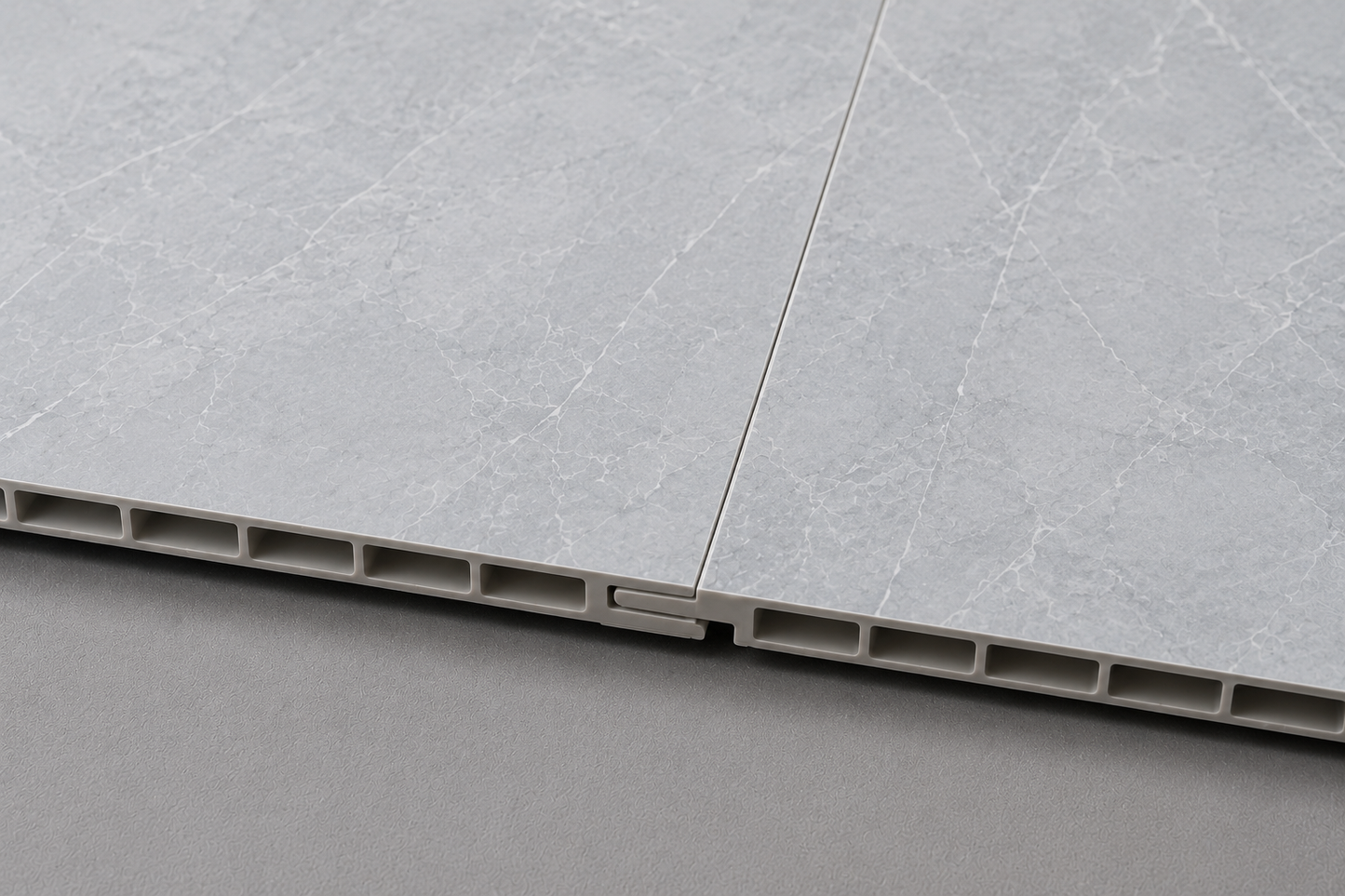 Deluxe Grey Slate Gloss PVC Kitchen Shower Wall Panel 2400mm x 1000mm x 10mm