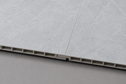 Deluxe Grey Slate Gloss PVC Kitchen Shower Wall Panel 2400mm x 1000mm x 10mm