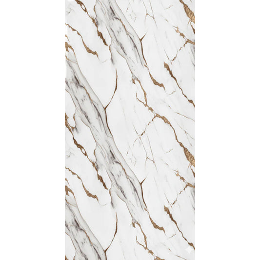 Deluxe Orian Gold Gloss PVC Kitchen Shower Wall Panel 2400mm x 1000mm x 10mm