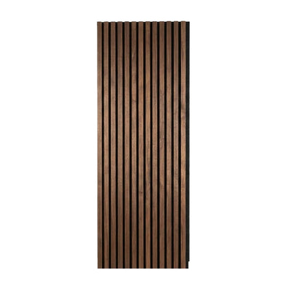 Acoustic Slat Wooden Decorative Natural Oak Wall Panel 2.4m x 0.6m