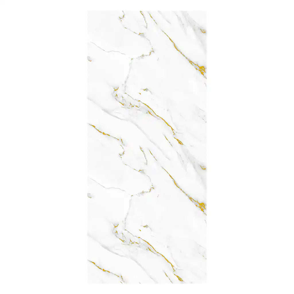 Deluxe Glided Gold Matt PVC Kitchen Shower Wall Panel 2400mm x 1000mm x 10mm